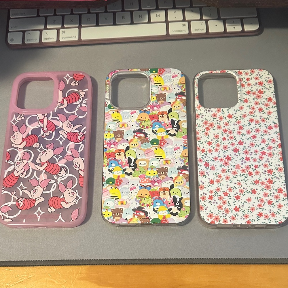 Lot of 3 iPhone 14 Pro Max Phone Cases